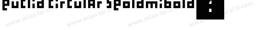 Euclid Circular Seoldmibold字体转换